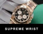 Rolex Daytona 126505 Rose Gold Best Replica Watch Black Dial 1:1 Super Clone - Image 4