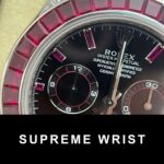 Rolex Daytona 126599TRU Replica Watch 18K Solid Gold Natural Ruby Natural Diamonds Custom 1:1 Super Clone - Image 5