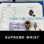 Rolex Daytona Rainbow 116595RBOW Best Replica Watch Gold Wrapped Moissanite Diamond 1:1 Super Clone