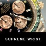 Rolex Daytona Rainbow 116595RBOW Best Replica Watch Gold Wrapped Moissanite Diamond 1:1 Super Clone - Image 4