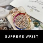 Rolex Daytona Rainbow Best Replica Watch Full Diamond 1:1 Super Clone - Image 2