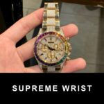Rolex Daytona Rainbow Replica Watch 1:1 With Full Diamonds 1:1 Super Clone