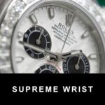 Rolex Daytona Replica Watch Dial Meteorite Custom Diamonds Moissanite Baguette 1:1 Super Clone - Image 4
