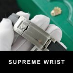Rolex Daytona Replica Watch Dial Meteorite Custom Diamonds Moissanite Baguette 1:1 Super Clone - Image 9