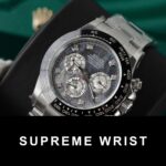 Rolex Daytona Replica Watch Dial Mother of Pearl Custom Moissanite Diamonds 1:1 Super Clone - Image 3