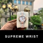Rolex Replica Watch DateJust Demi Rose Gold Mother of Pearl Dial 1:1 Super Clone