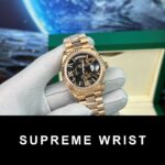 Rolex Replica Watch Day-Date Rose Gold Lava Dial BP Factory 1:1 Super Clone