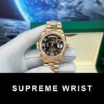 Rolex Replica Watch Day-Date Rose Gold Lava Dial BP Factory 1:1 Super Clone - Image 2