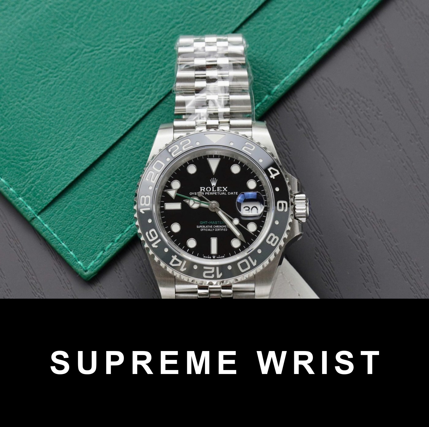 rolex-gmt-master-ii-126710grnr-replica-watch-black-dial-4049.jpg Rolex GMT-Master II 126710GRNR Replica Watch Black Dial Clean Factory 1:1 Super Clone - Image 1