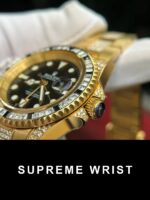 Rolex GMT-Master II Replica Watch 1:1 With Full Diamond Black Dial 1:1 Super Clone - Image 5
