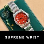 Rolex Oyster Perpetual 124300 Red Dial Oyster Strap King Factory 1:1 Super Clone - Image 2
