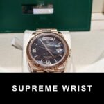 Rolex Rep 1:1 Day-Date Rose Gold Wrapped Lava Dial 1:1 Super Clone - Image 3