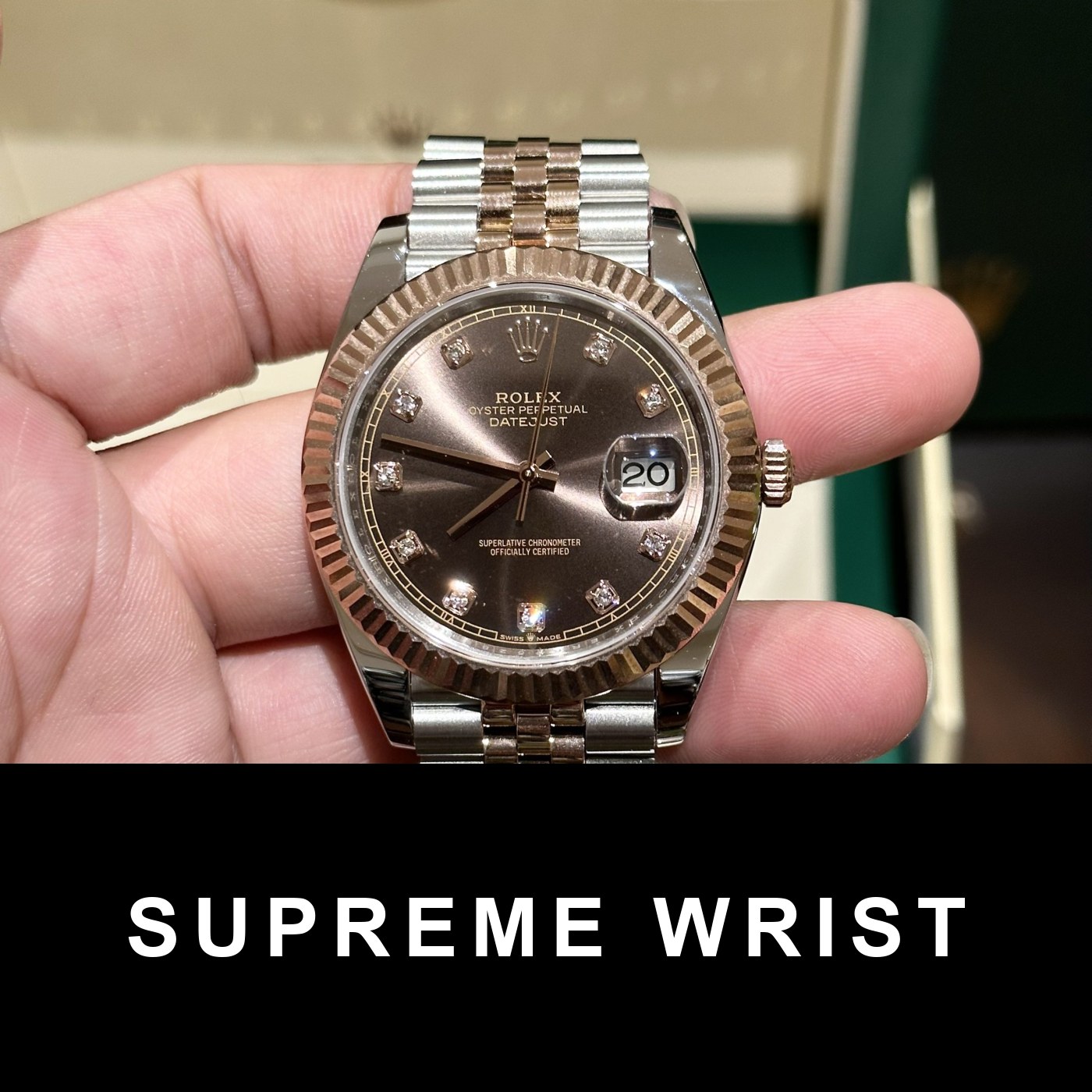 rolex-replica-11-watch-datejust-chocolate-dial-8106-scaled-1.jpg Rolex Replica Watch 1:1 DateJust Chocolate Dial EW Factory 1:1 Super Clone - Image 1