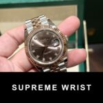 Rolex Replica Watch 1:1 DateJust Chocolate Dial EW Factory 1:1 Super Clone - Image 3