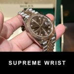 Rolex Replica Watch 1:1 DateJust Chocolate Dial EW Factory 1:1 Super Clone - Image 4