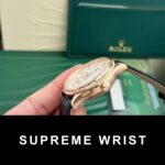 Rolex Replica Watch Cellini 50525 White Dial Leather Strap 1:1 Super Clone - Image 5