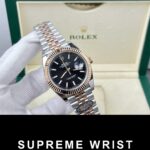 Rolex Replica Watch DateJust 126331 Demi Rose Gold Black Dial Clean Factory 1:1 Super Clone