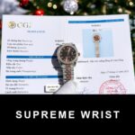 Rolex Replica Watch DateJust Chocolate Dial Custom Benzel Moissanite Diamonds 1:1 Super Clone