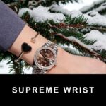 Rolex Replica Watch DateJust Chocolate Dial Custom Benzel Moissanite Diamonds 1:1 Super Clone - Image 6