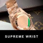 Rolex Replica Watch Day-Date Gold Wrapped Moissanite Diamonds Eisenkiesel Dial GS Factory 1:1 Super Clone - Image 8