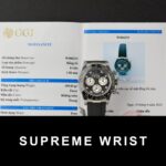 Rolex Replica Watch Daytona Dial Mother of Pearl & Moissanite Diamonds Custom 1:1 Super Clone
