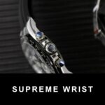 Rolex Replica Watch Daytona Dial Mother of Pearl & Moissanite Diamonds Custom 1:1 Super Clone - Image 6