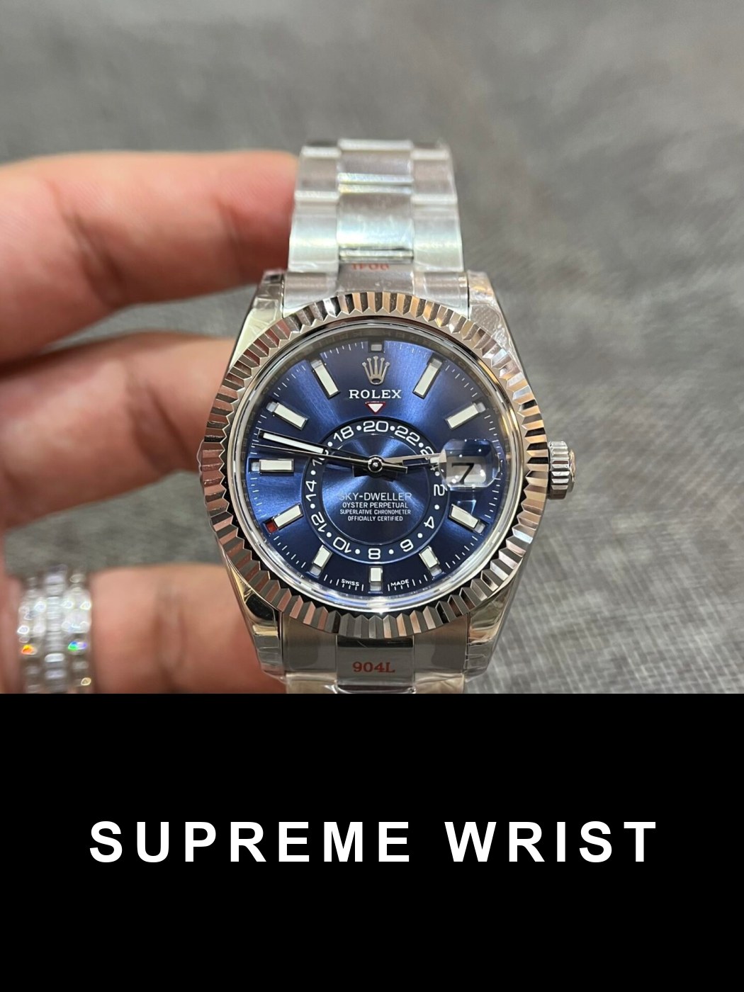 rolex-sky-dweller-326935-blue-dial-replica-11-watch-6897.jpg Rolex Sky Dweller 326935 Blue Dial Replica Watch 1:1 Noob Factory 1:1 Super Clone - Image 1