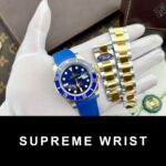 Rolex Submariner Replica Watch Blue Dial Clean Factory 1:1 Super Clone