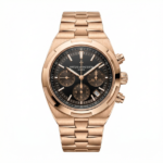 Vacheron Constantin Overseas Chronograph 42.5 MM Black Dial Rose Gold