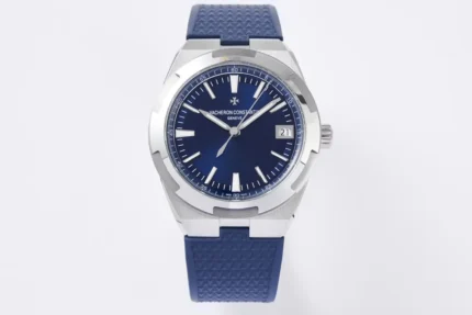 Vacheron Constantin Overseas 4500V Series – Blue Dial, Rubber Strap, Luxury Steel Watch