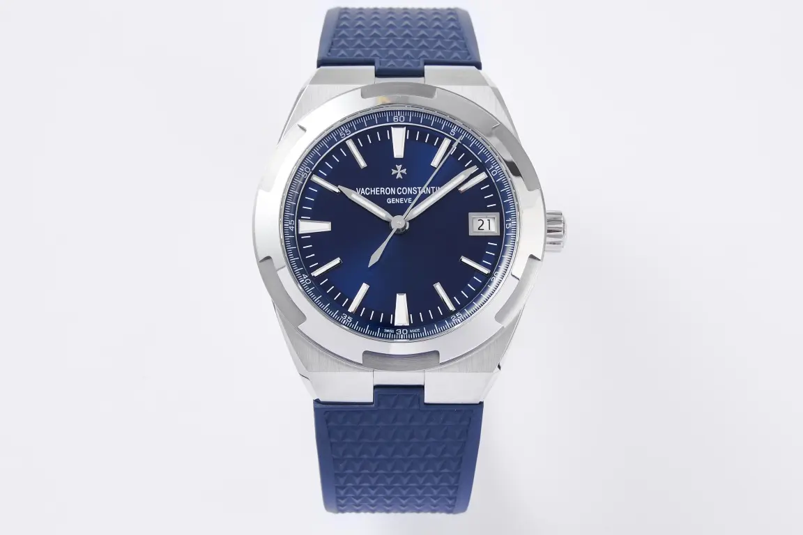 src_0-13.webp Vacheron Constantin Overseas 4500V Series β Blue Dial, Rubber Strap, Luxury Steel Watch - Image 1