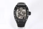 Richard Mille RM055 Black Rubber Watch