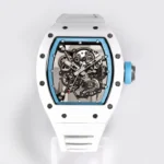 Richard Mille RM055 White Ceramic Watch