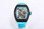Richard Mille RM055 NTPT Blue Rubber Strap