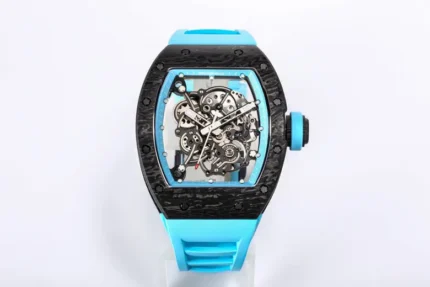 Richard Mille RM055 NTPT Blue Rubber Strap