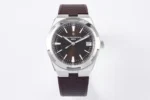 Vacheron Constantin Overseas 4500V Series – Brown Dial, Rubber Strap, Luxury Steel Watch