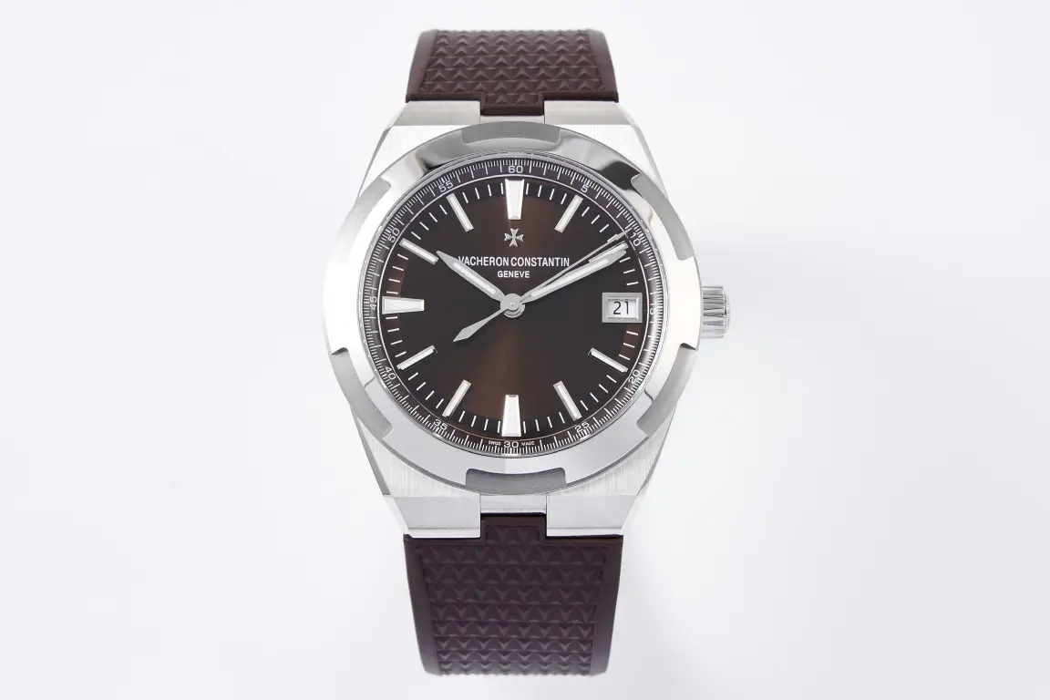 src_0-14.webp Vacheron Constantin Overseas 4500V Series β Brown Dial, Rubber Strap, Luxury Steel Watch - Image 1