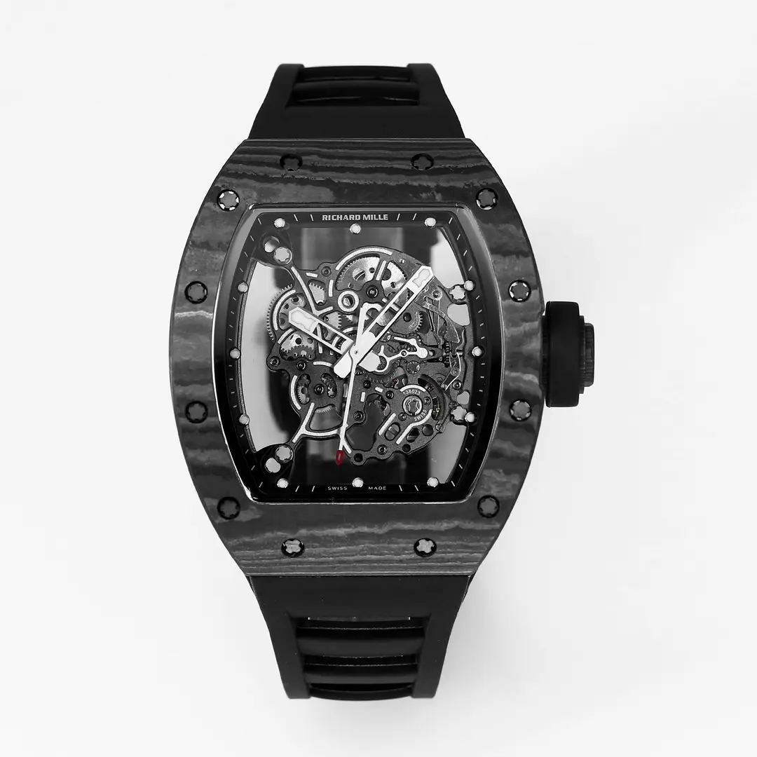 src_0-147.webp Richard Mille RM055 Carbon Fiber Black Rubber - Image 1