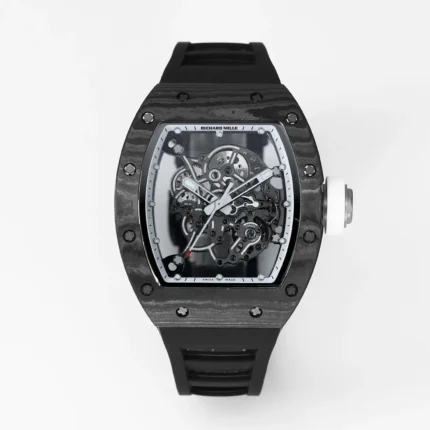 Richard Mille RM055 Carbon Fiber Black Rubber (3)