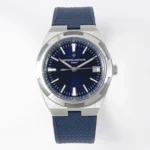 Vacheron Constantin Overseas 4500V Series – Blue Dial, Rubber Strap, Luxury Steel Watch (2)