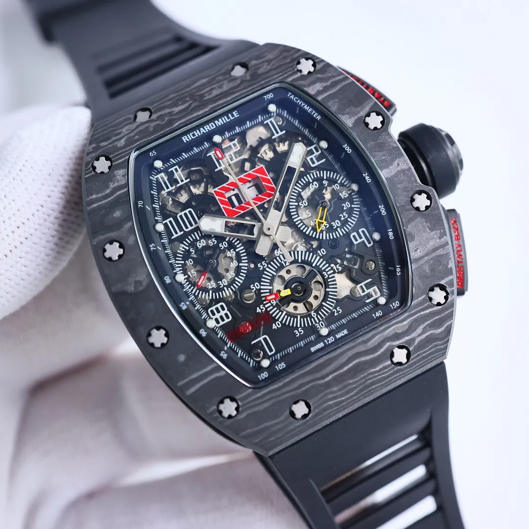 src_0-160.webp Richard Mille RM011-FM Black Chronograph Watch - Image 1