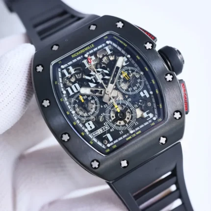 Richard Mille RM011-FM Black Chronograph Watch (2)