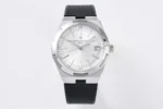 Vacheron Constantin Overseas 4500V Series – Silver Dial with Black Rubber Strap – Luxury Steel Watch