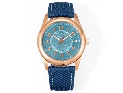 Patek Philippe Calatrava PP6007 Blue Dial Rose Gold
