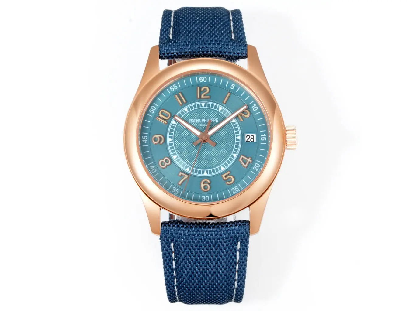 src_0-199.webp Patek Philippe Calatrava PP6007 Blue Dial Rose Gold - Image 1