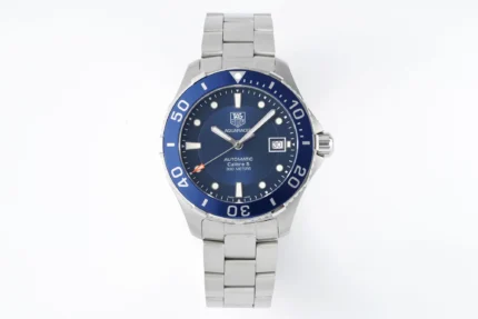 TAR Super Tag Heuer Series Watch – Blue Dial, Stainless Steel, Automatic Movement, Waterproof 100m