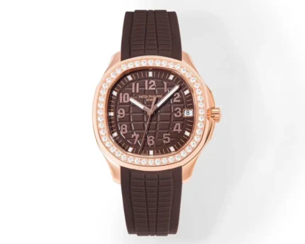 Patek Philippe Aquanaut Luce 5268R Rose Gold Brown
