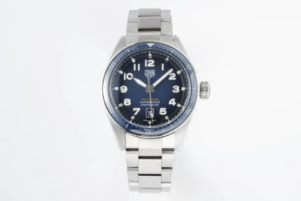 TAR Super Tag Heuer Series Watch – Blue Dial, Stainless Steel, Automatic Movement, Formal & Casual Style