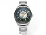 OMEGA Speedmaster World Time OT1 Green Steel