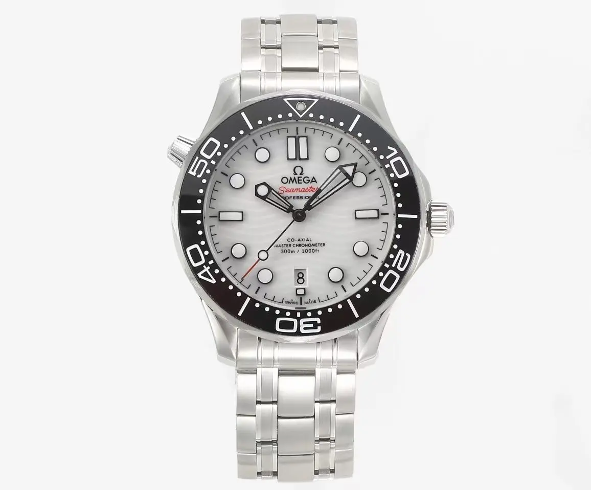 src_0-232.webp OMEGA Seamaster Planet Ocean 600m Co-Axial Master Chronometer 42mm Diver’s Watch – Stainless Steel with Black Ceramic Bezel, White Dial - Image 1